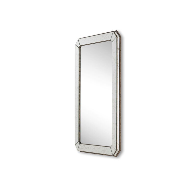Antiqued Medium Decorative Mirror by Currey & Company